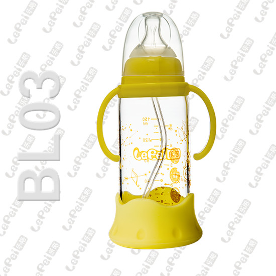 樂(lè)陪玻璃奶瓶120ml