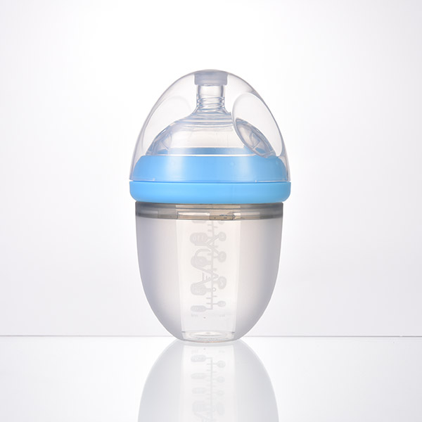 優(yōu)噯5安廣口全硅膠奶瓶(160ml)