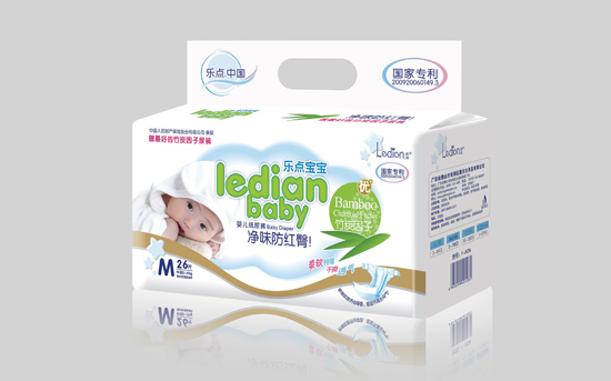 樂點寶寶凈味防紅臀尿褲M26片