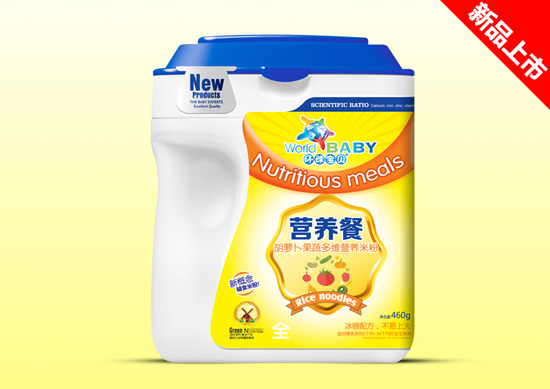 環(huán)球寶貝營養(yǎng)餐桶裝--胡蘿卜果蔬多維