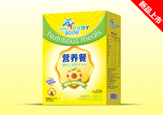 環(huán)球寶貝營養(yǎng)餐盒裝--健脾五果