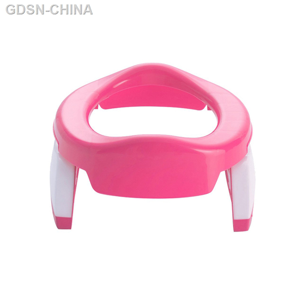 青蛙嘟迪兩用折疊座便器粉色