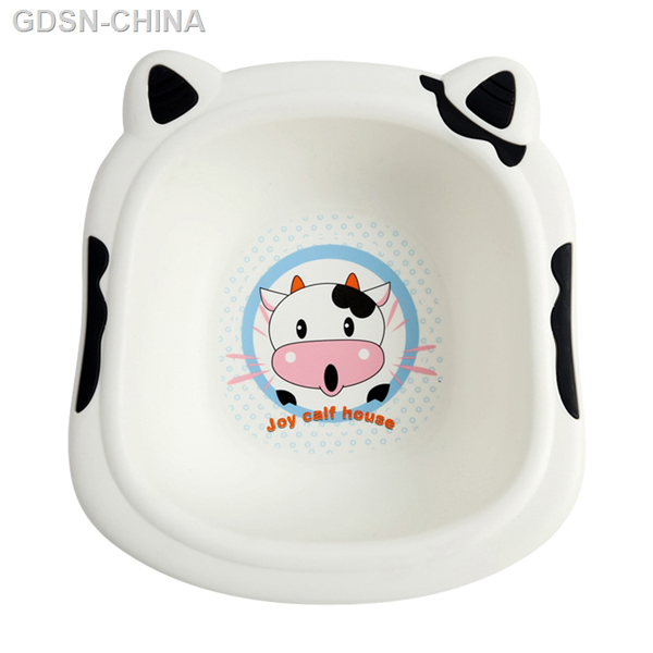 青蛙嘟迪可愛奶牛臉盆黑色(大號)