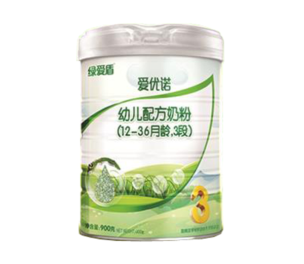愛(ài)優(yōu)諾幼兒配方奶粉3段600