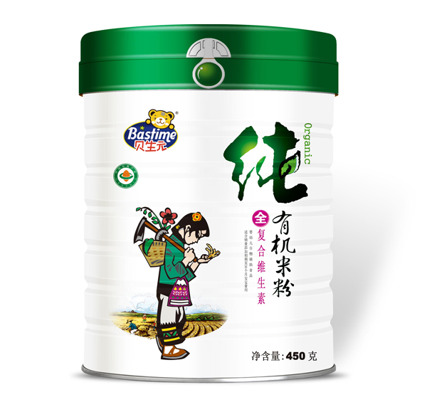 貝生元純有機復(fù)合維生素米粉系列(聽裝)