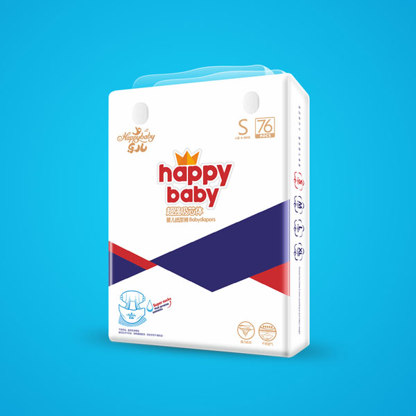 樂(lè)兒超強(qiáng)吸芯體紙尿褲S76