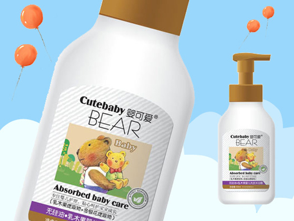 嬰可愛(ài)乳木果嬰兒洗發(fā)沐浴露
