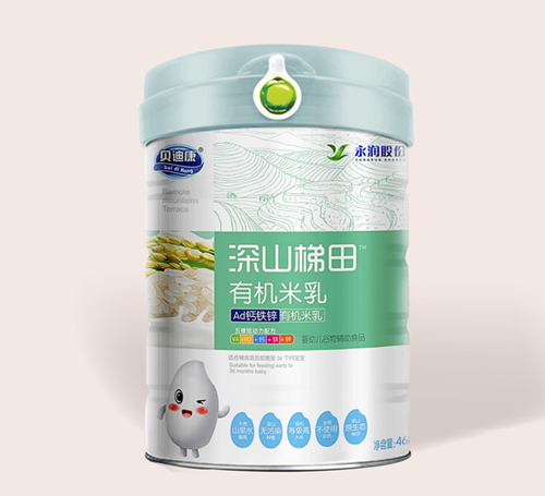 貝迪康深山梯田有機(jī)米乳-Ad鈣鐵鋅配方