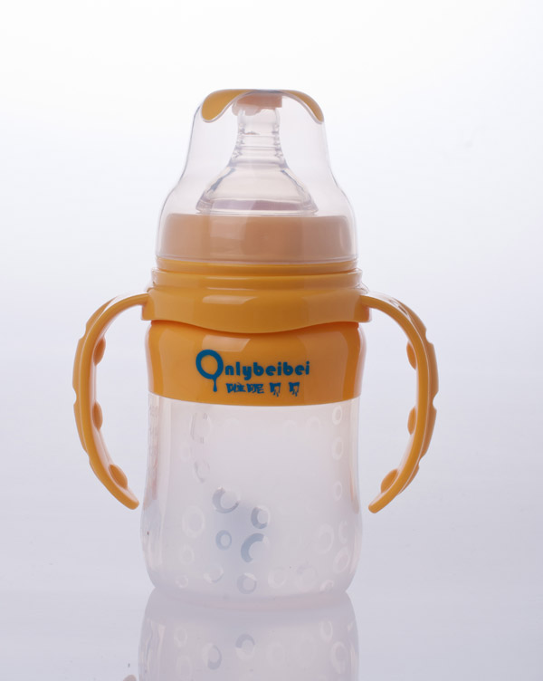 唯昵貝貝WA08寬口硅膠奶瓶橙色160ml.jpg 唯昵貝貝WA08寬口硅膠奶瓶橙色160ml.jpg