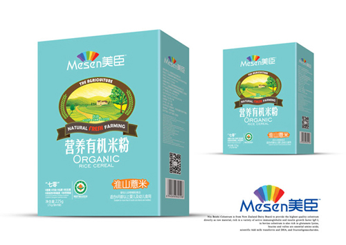 美臣營養(yǎng)有機(jī)米粉-淮山薏米盒裝