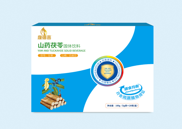 康蓓喜山藥茯苓固體飲料側(cè)面