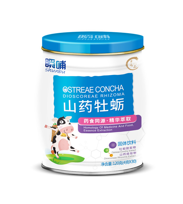 瞬哺山藥牡蠣固體飲料