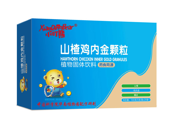 小叮熊山藥雞內(nèi)金苓顆粒橫版