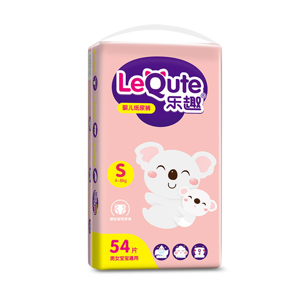 樂(lè)趣嬰兒紙尿褲袋裝S54