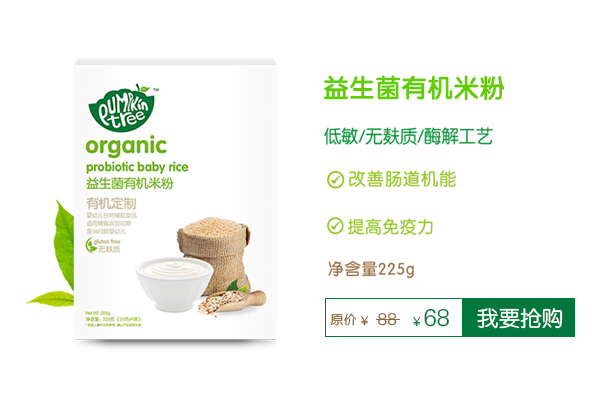 Pumpkin Tree南瓜樹益生菌有機米粉