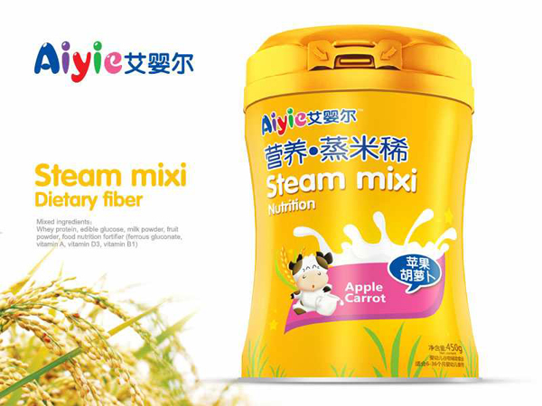 艾嬰爾營(yíng)養(yǎng)·蒸米稀-蘋果胡蘿卜