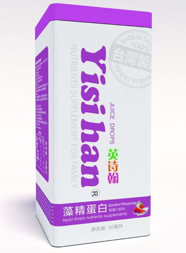 英詩翰藻精蛋白草莓汁飲料