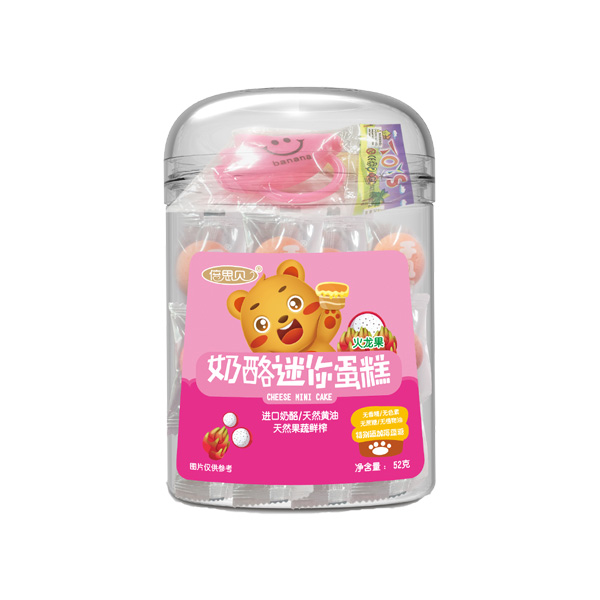 倍思貝奶酪迷你蛋糕火龍果味