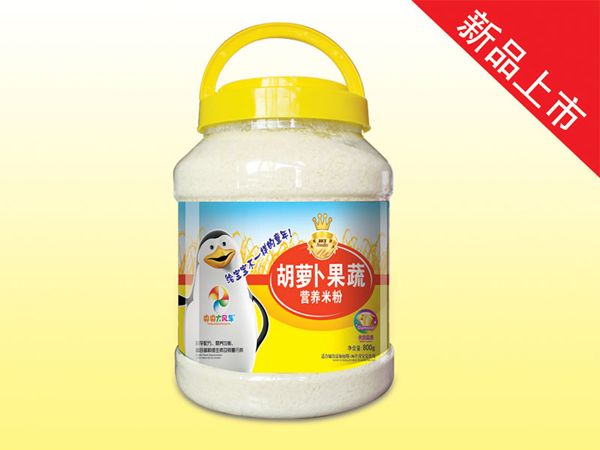 央央大風(fēng)車800克胡蘿卜果蔬營養(yǎng)米粉