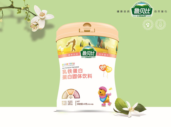 魯貝比乳鐵蛋白固體飲料