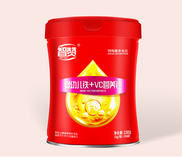 智贊嬰幼兒鐵+VC營(yíng)養(yǎng)包
