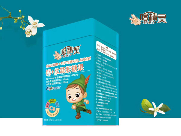 哆精靈鈣+肽凝膠糖果