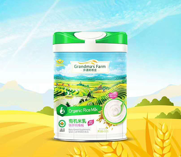 外婆的農莊有機米乳-鈣鐵鋅核桃