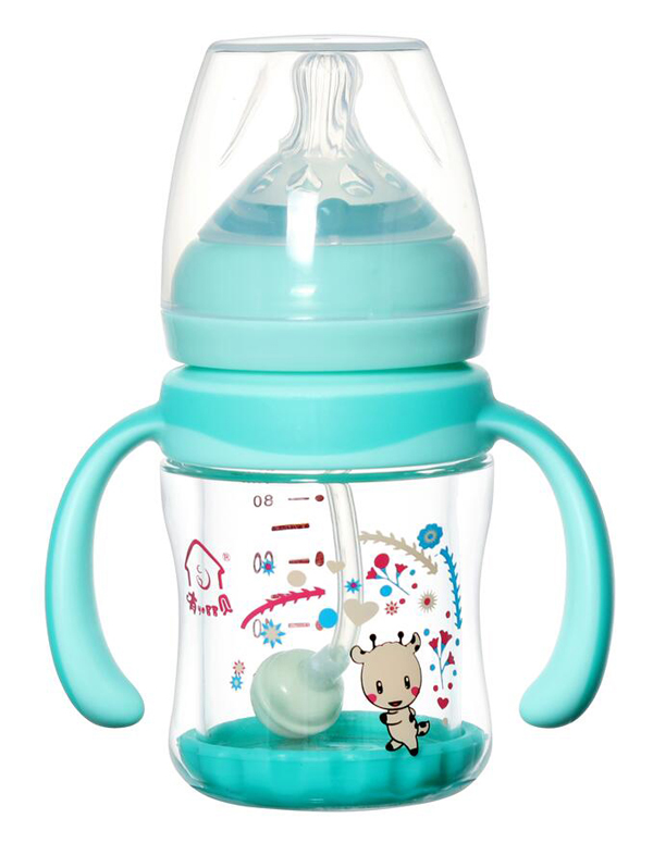 有貝玻璃奶瓶4093 綠色