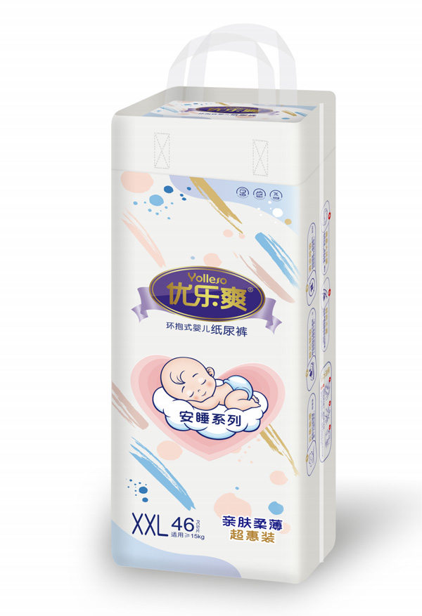 優(yōu)樂爽安睡系列紙尿褲XXL46