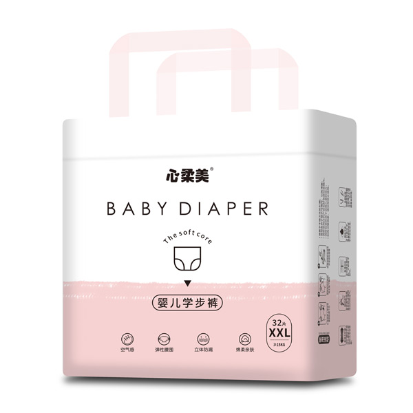 心柔美嬰兒學(xué)步褲XXL32