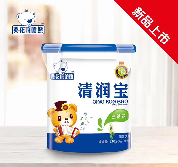 葵花嘻哈熊清潤寶 金銀花