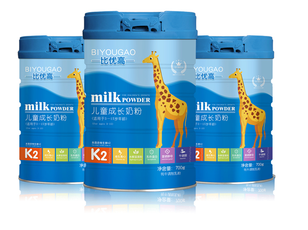比優(yōu)高兒童成長(zhǎng)奶粉2