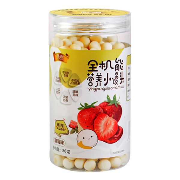 慧茵全機能營養(yǎng)小饅頭 草莓味