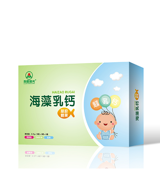 利君陽(yáng)光海藻乳鈣凝膠糖果