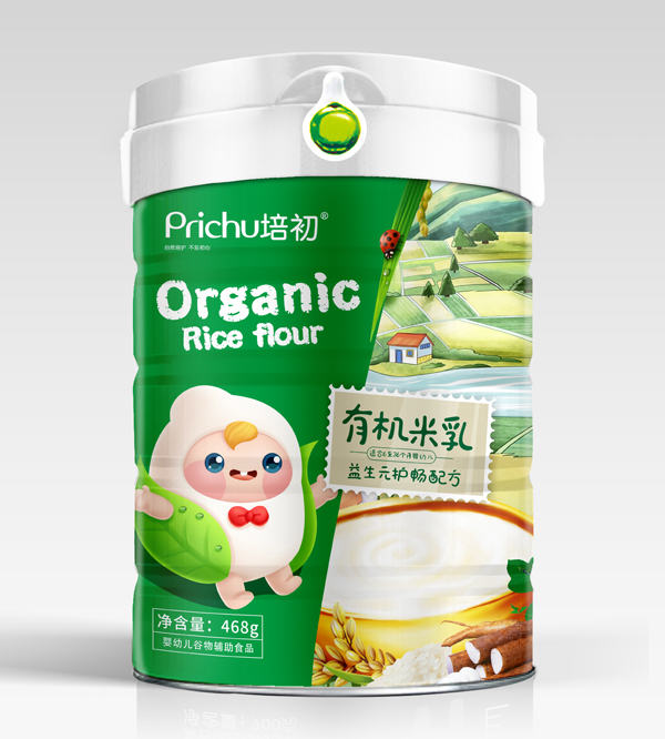 培初益生元護暢配方有機米乳