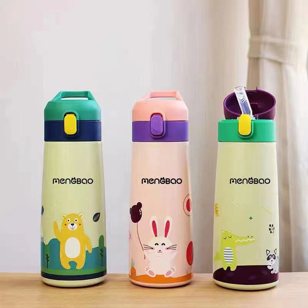 盟寶新款保溫吸管杯