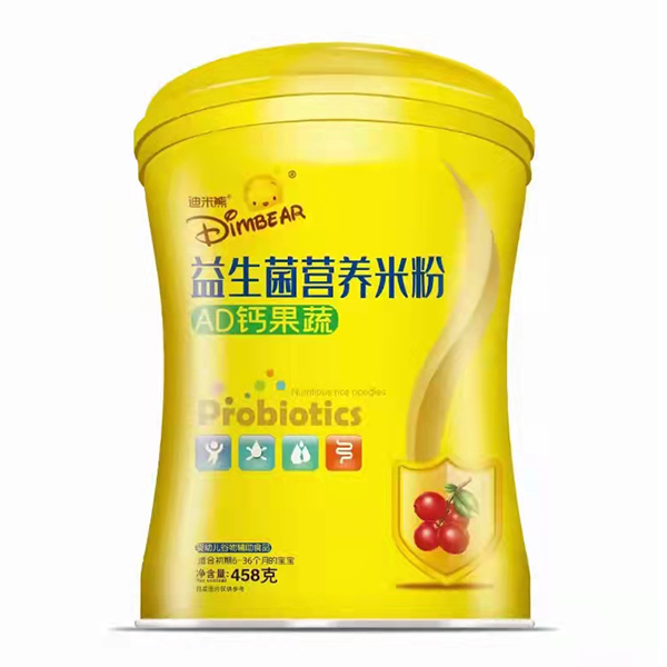 迪米熊益生菌營養(yǎng)米粉-AD鈣果蔬