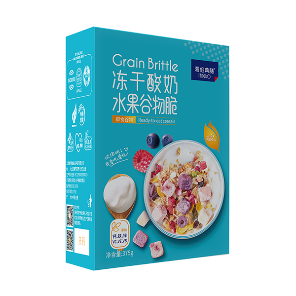 湯伯典膳凍干酸奶水果谷物脆 盒裝