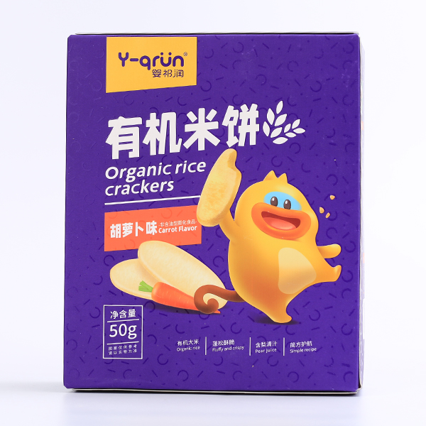 嬰祁潤有機(jī)米餅-胡蘿卜味