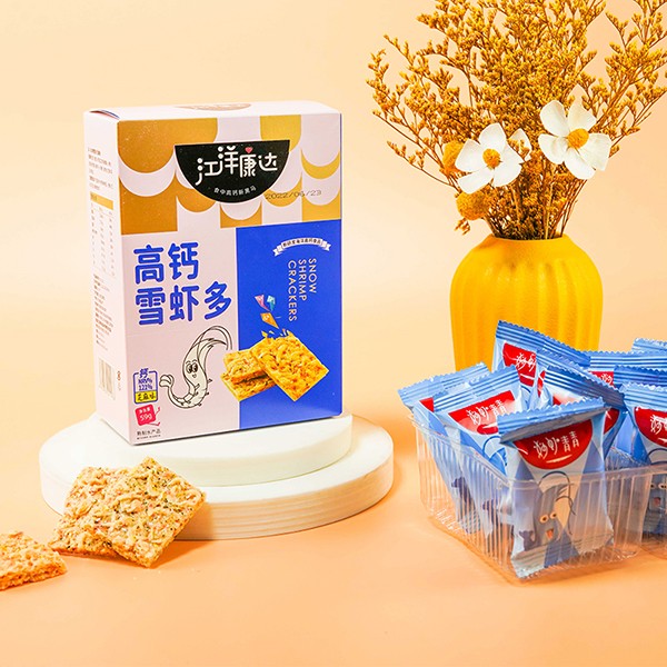 江洋康達(dá)高鈣雪蝦多 芝麻味詳情圖5