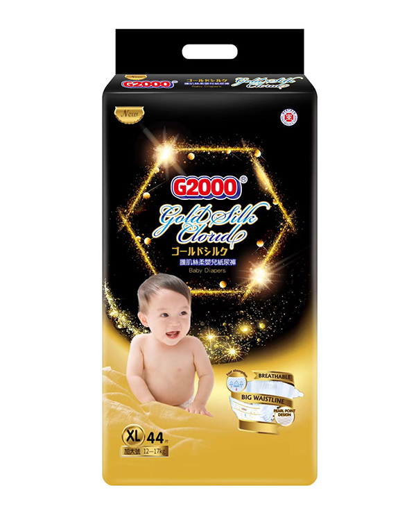 G2000護肌絲柔嬰兒紙尿褲XL44片