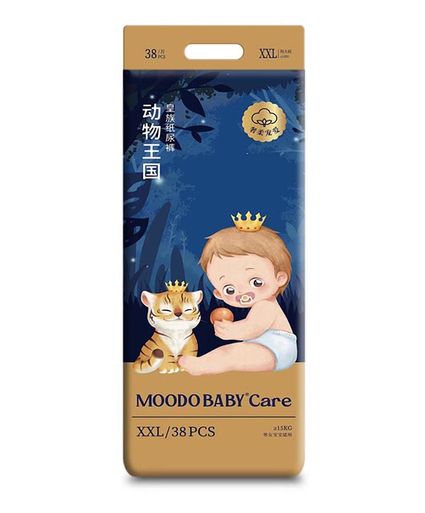 MOODO BABY®Care動(dòng)物王國系列皇族紙尿褲XXL38.jpg