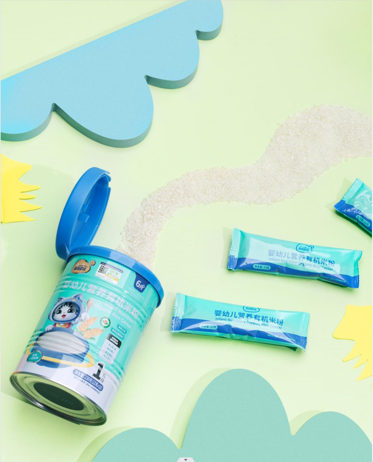 團(tuán)團(tuán)星球嬰幼兒營養(yǎng)有機(jī)米粉1