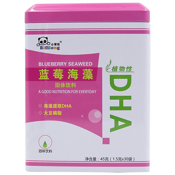 必慧龍藍莓海藻固體飲料