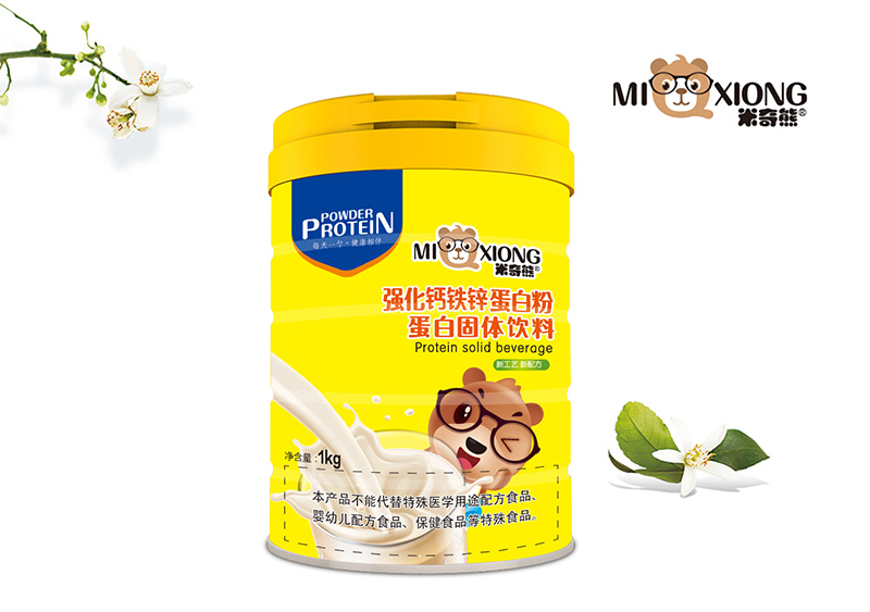 米奇熊強(qiáng)化鈣鐵鋅蛋白粉