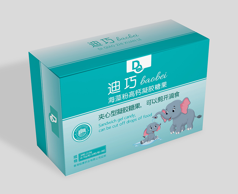 迪巧baobei海藻粉高鈣凝膠糖果