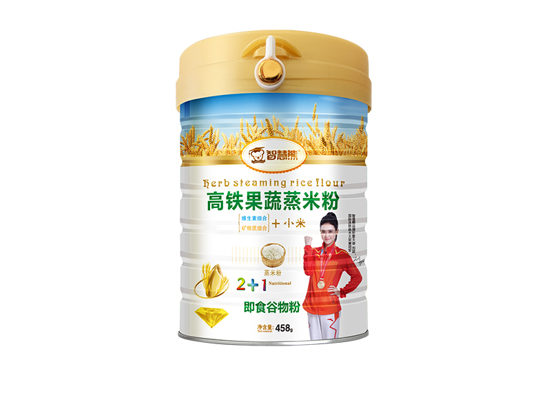 智慧熊高鐵果蔬蒸米粉 聽裝