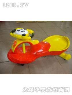 尼爾樂(lè)紅黃兒童扭扭車