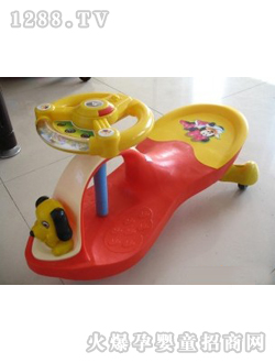 尼爾樂(lè)紅色兒童扭扭車