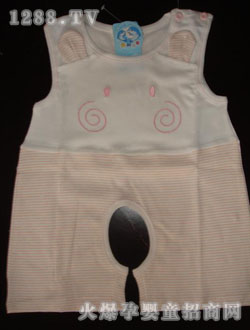 永和樂(lè)園肩開(kāi)口連體衣